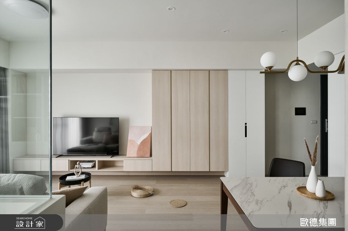 24坪新成屋(5年以下)＿北歐風客廳餐廳案例圖片＿台灣歐德傢俱股份有限公司＿歐德_166之10