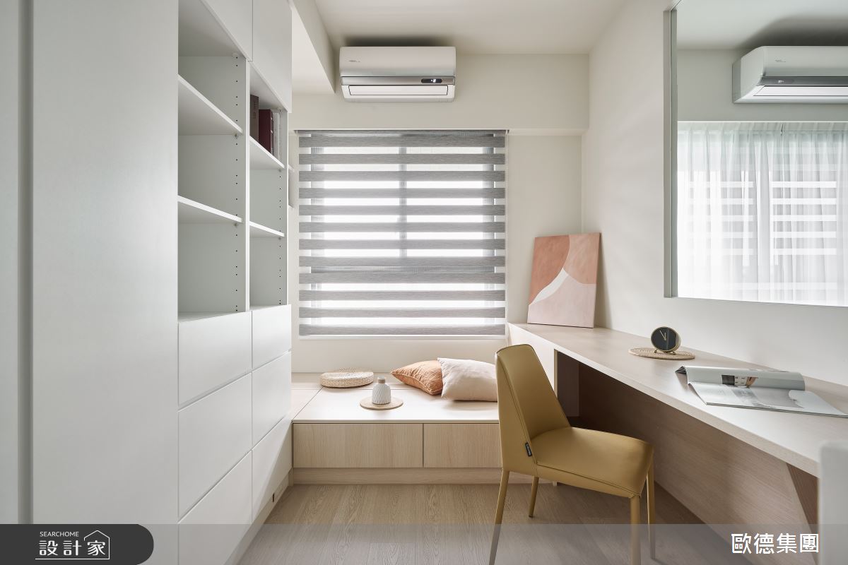 24坪新成屋(5年以下)＿北歐風書房案例圖片＿台灣歐德傢俱股份有限公司＿歐德_166之15