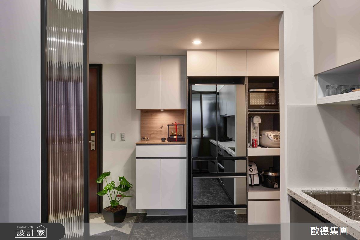 18坪新成屋(5年以下)＿工業風玄關廚房案例圖片＿台灣歐德傢俱股份有限公司＿歐德_167之7