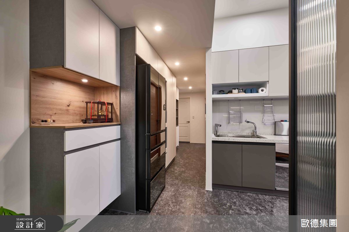 18坪新成屋(5年以下)＿工業風廚房案例圖片＿台灣歐德傢俱股份有限公司＿歐德_167之8