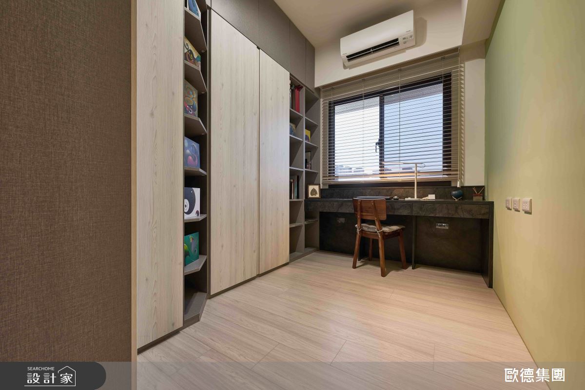 18坪新成屋(5年以下)＿工業風書房儲藏室多功能室案例圖片＿台灣歐德傢俱股份有限公司＿歐德_167之13
