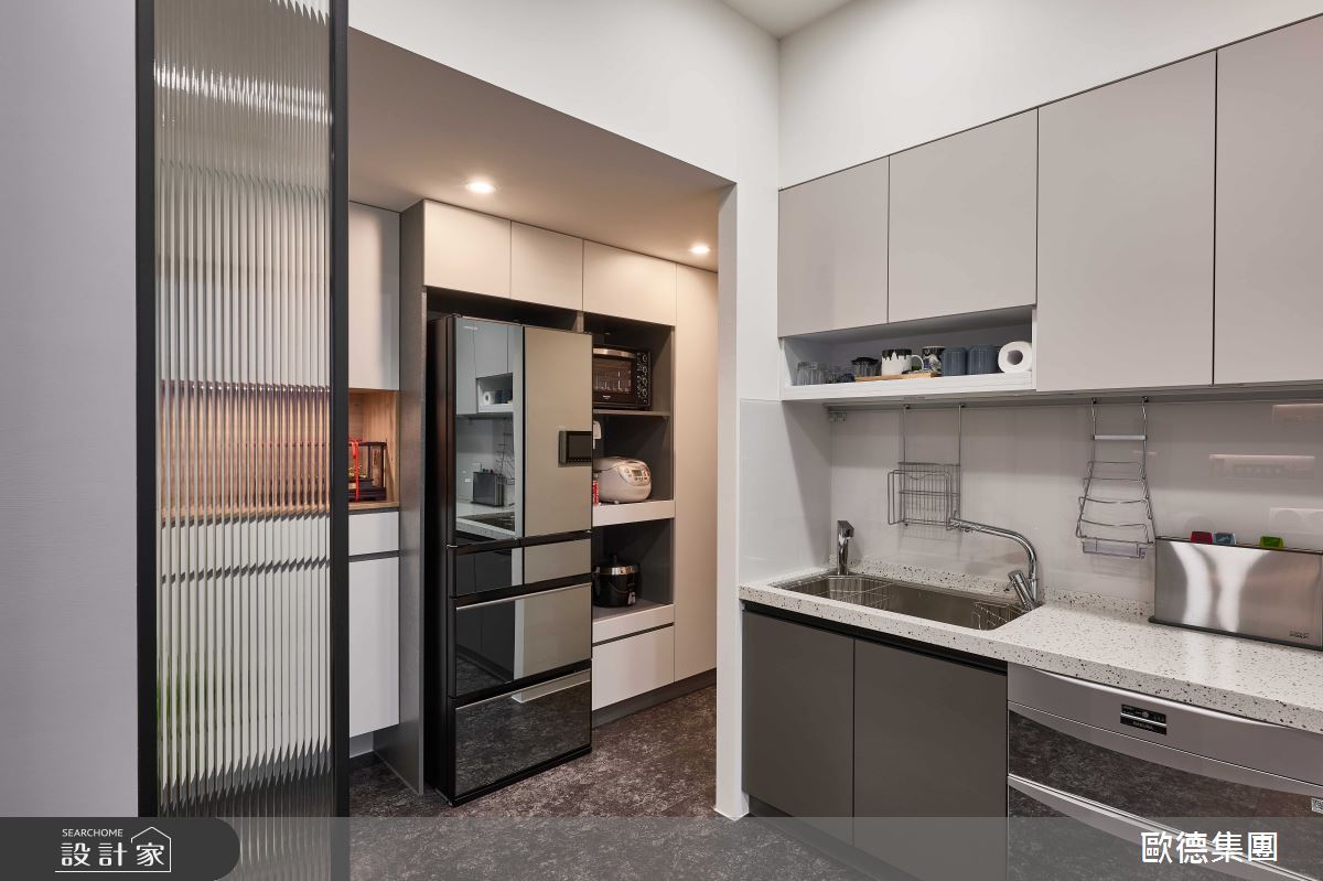 18坪新成屋(5年以下)＿工業風廚房案例圖片＿台灣歐德傢俱股份有限公司＿歐德_167之9
