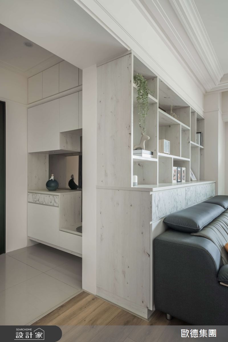 40坪新成屋(5年以下)＿北歐風玄關案例圖片＿台灣歐德傢俱股份有限公司＿歐德_168之3