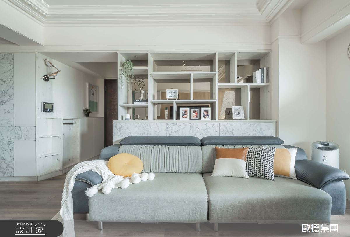40坪新成屋(5年以下)＿北歐風客廳案例圖片＿台灣歐德傢俱股份有限公司＿歐德_168之7