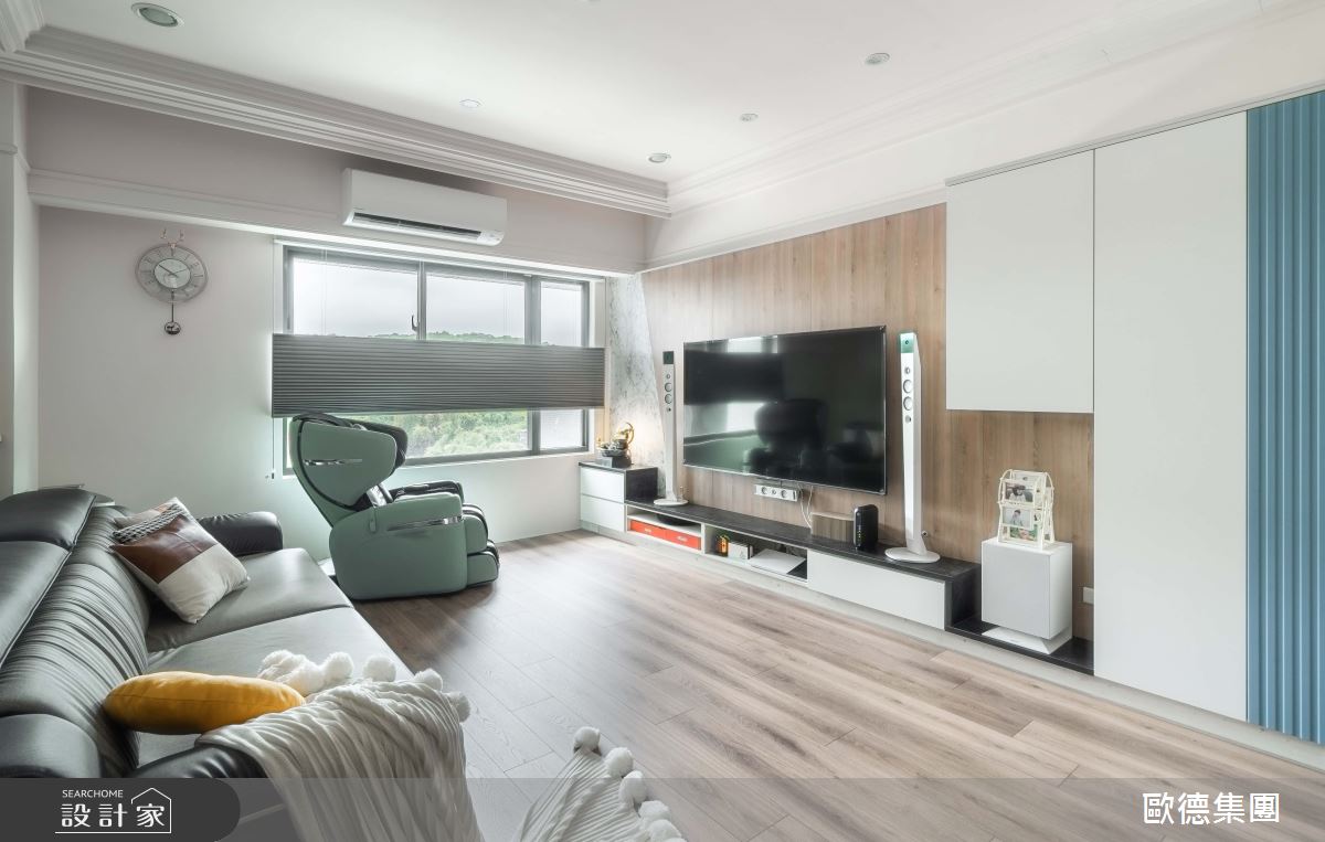 40坪新成屋(5年以下)＿北歐風客廳案例圖片＿台灣歐德傢俱股份有限公司＿歐德_168之6