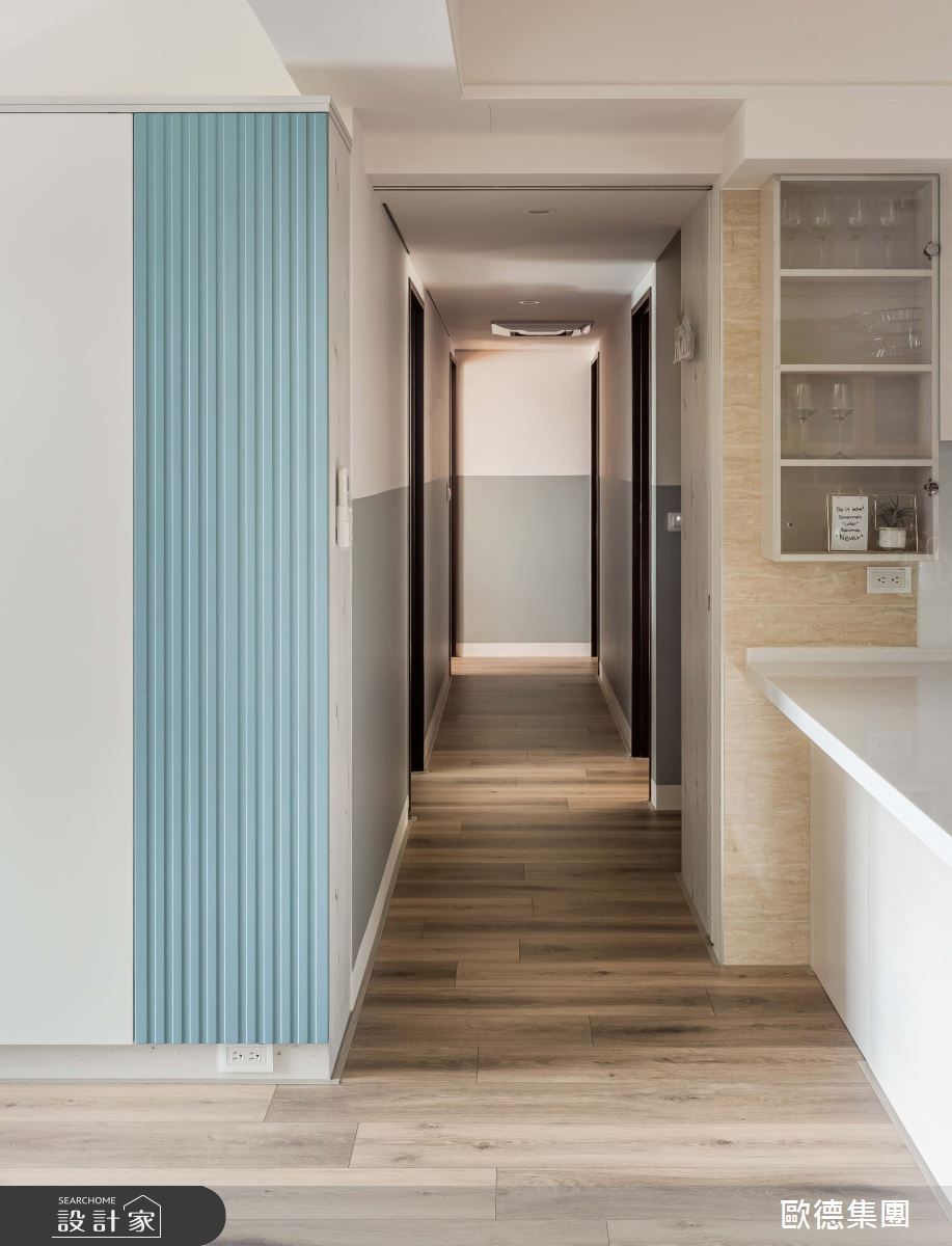40坪新成屋(5年以下)＿北歐風走廊案例圖片＿台灣歐德傢俱股份有限公司＿歐德_168之11