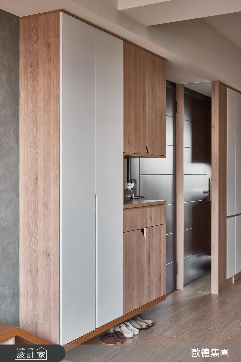 22坪新成屋(5年以下)＿日式禪風玄關案例圖片＿台灣歐德傢俱股份有限公司＿歐德_169之9