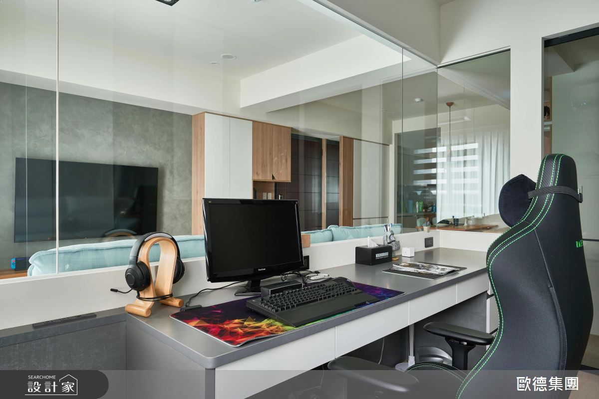 22坪新成屋(5年以下)＿日式禪風書房案例圖片＿台灣歐德傢俱股份有限公司＿歐德_169之19