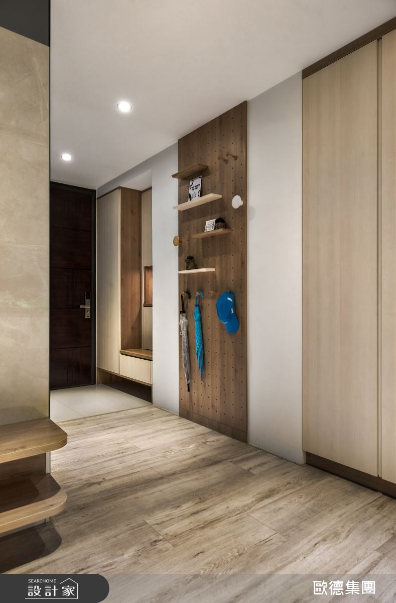 50坪新成屋(5年以下)＿現代風玄關案例圖片＿台灣歐德傢俱股份有限公司＿歐德_170之5