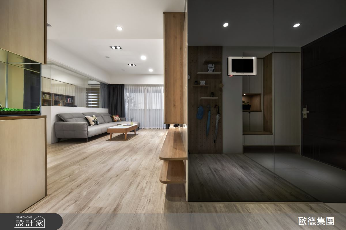 50坪新成屋(5年以下)＿現代風玄關客廳案例圖片＿台灣歐德傢俱股份有限公司＿歐德_170之8