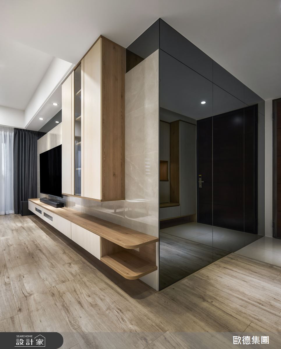 50坪新成屋(5年以下)＿現代風玄關客廳案例圖片＿台灣歐德傢俱股份有限公司＿歐德_170之7