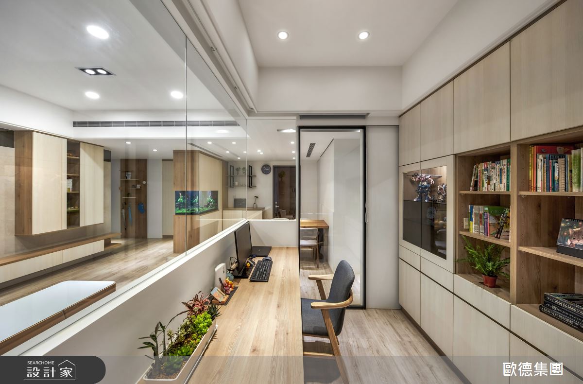 50坪新成屋(5年以下)＿現代風書房案例圖片＿台灣歐德傢俱股份有限公司＿歐德_170之29