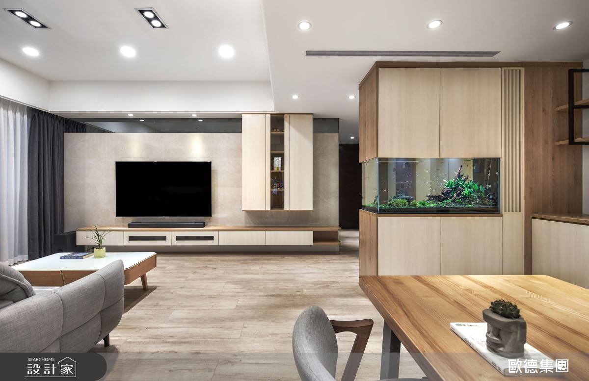 50坪新成屋(5年以下)＿現代風客廳餐廳案例圖片＿台灣歐德傢俱股份有限公司＿歐德_170之19