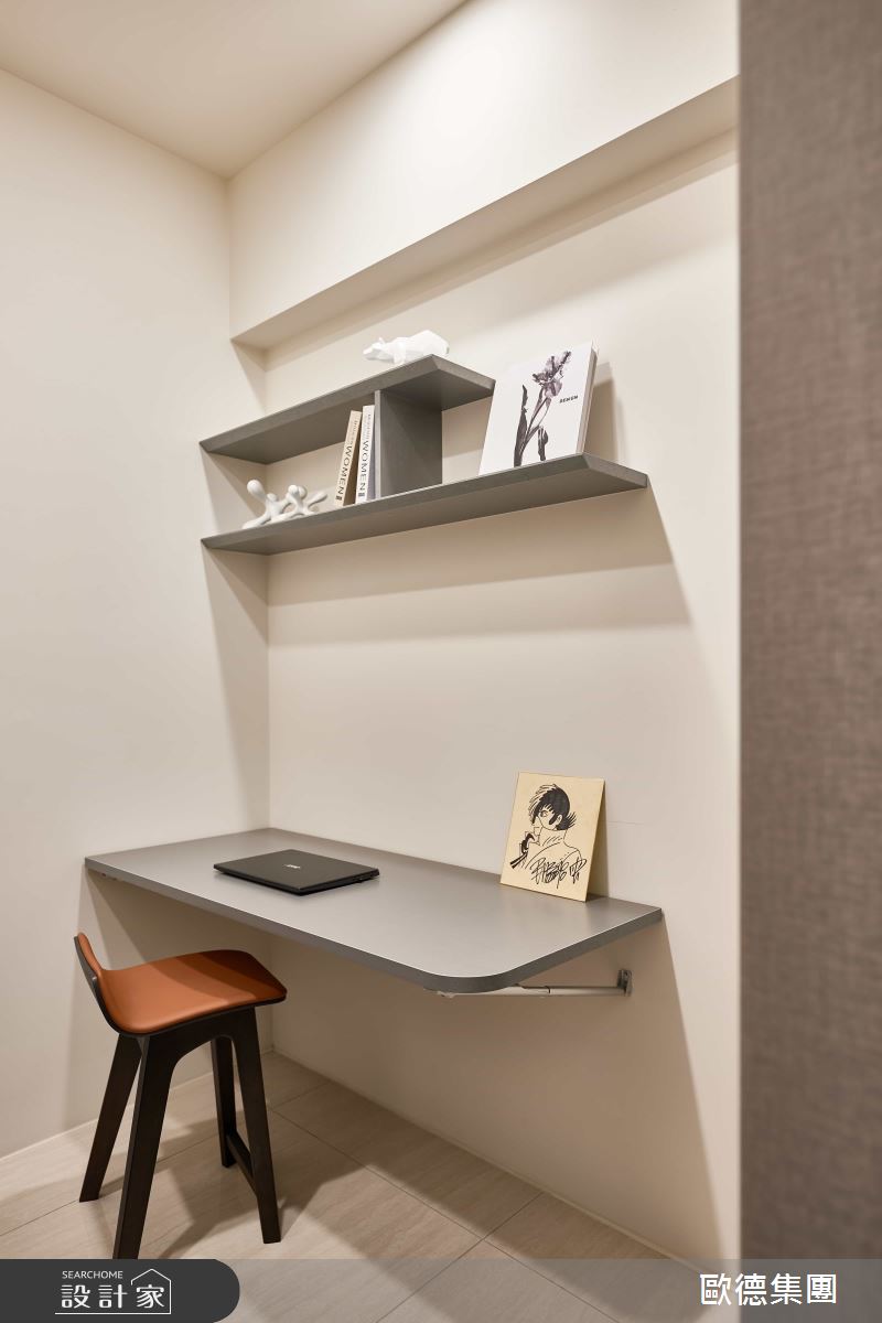 32坪新成屋(5年以下)＿現代風書房多功能室案例圖片＿台灣歐德傢俱股份有限公司＿歐德_171之13