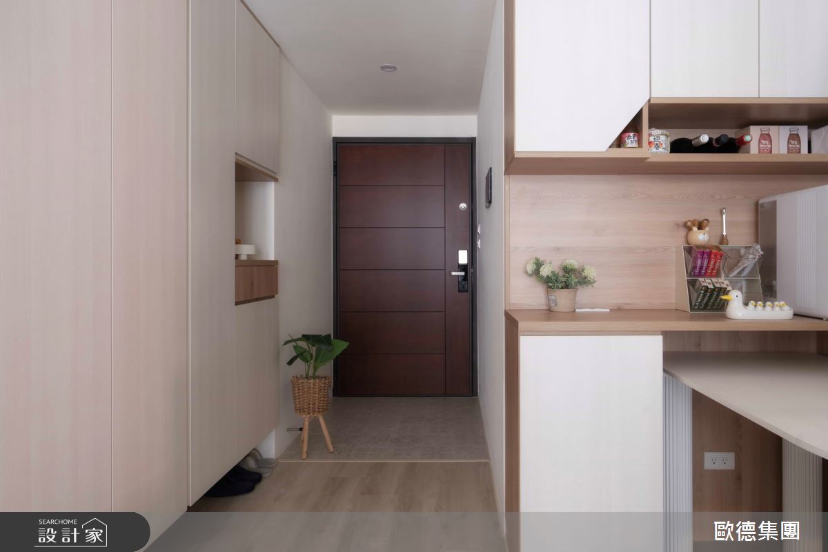 16坪新成屋(5年以下)＿日式無印風玄關餐廳案例圖片＿台灣歐德傢俱股份有限公司＿歐德_173之1