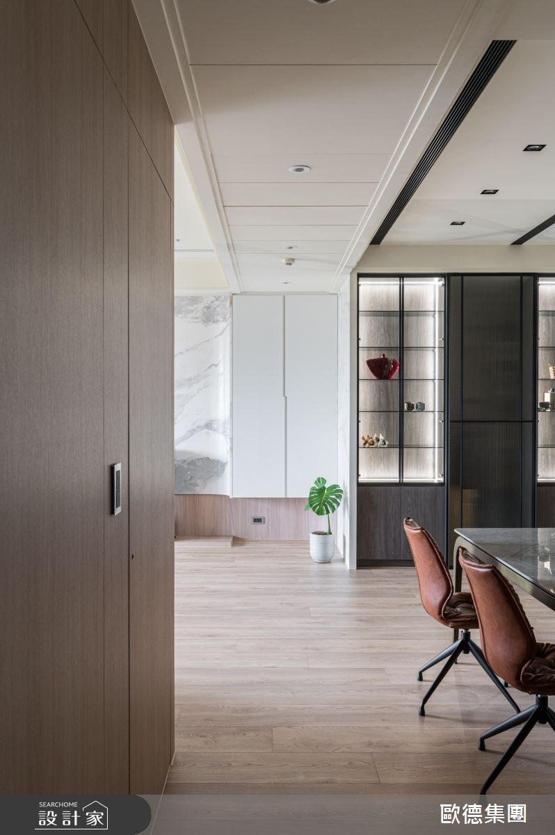 46坪新成屋(5年以下)＿現代風客廳餐廳案例圖片＿台灣歐德傢俱股份有限公司＿歐德_175之11