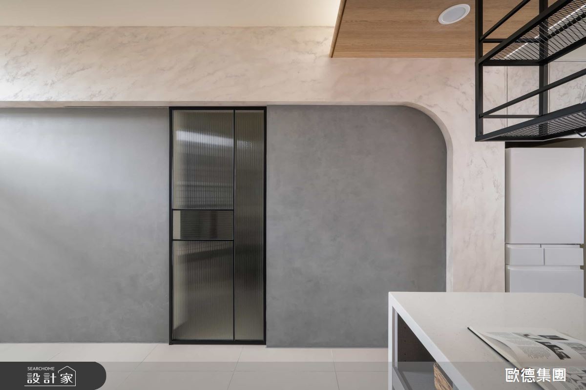 25坪新成屋(5年以下)＿現代風吧檯中島案例圖片＿台灣歐德傢俱股份有限公司＿歐德_177之8