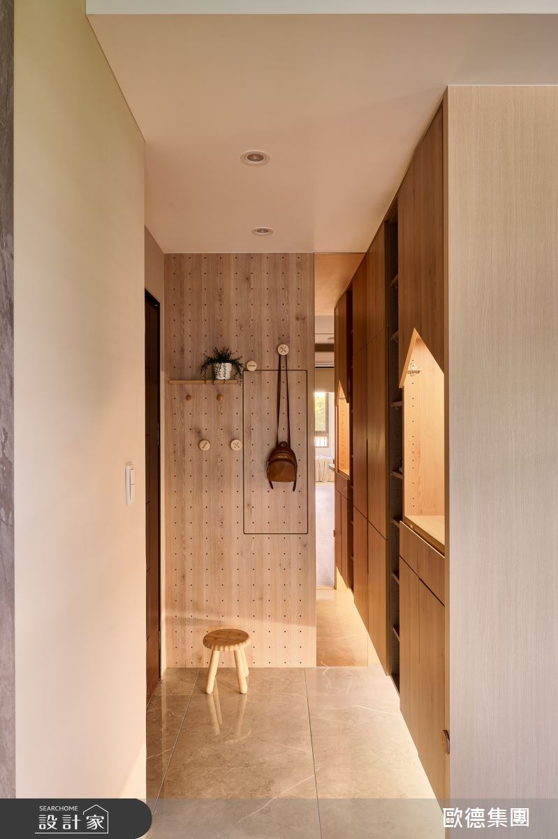14坪新成屋(5年以下)＿簡約風玄關案例圖片＿台灣歐德傢俱股份有限公司＿歐德_183之2