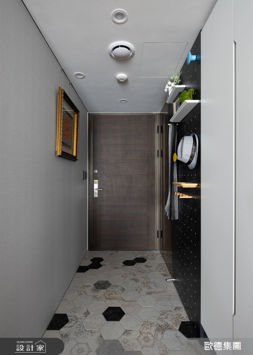 20坪新成屋(5年以下)＿簡約風玄關案例圖片＿台灣歐德傢俱股份有限公司＿歐德_184之2