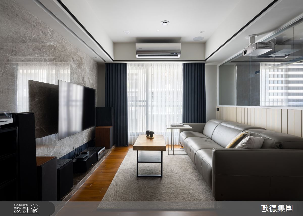 20坪新成屋(5年以下)＿簡約風客廳案例圖片＿台灣歐德傢俱股份有限公司＿歐德_184之6