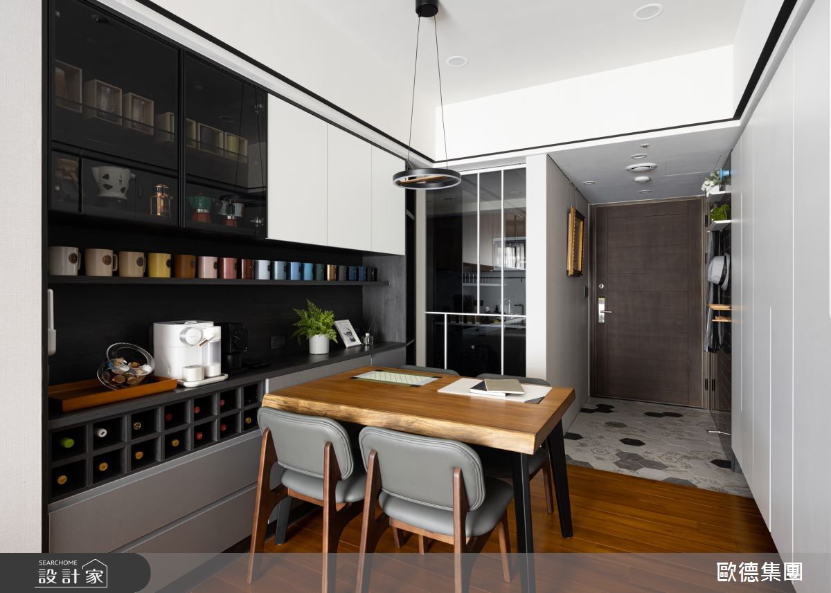 20坪新成屋(5年以下)＿簡約風玄關餐廳案例圖片＿台灣歐德傢俱股份有限公司＿歐德_184之10