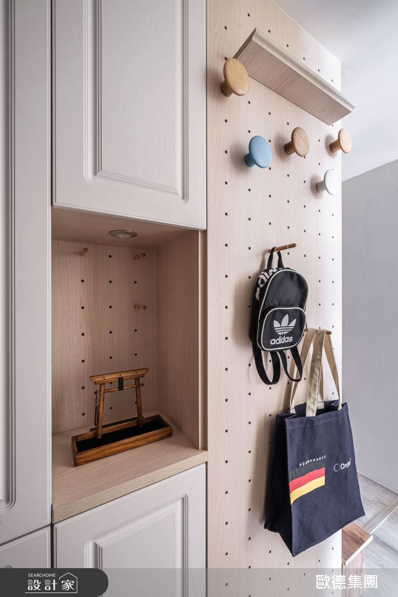 40坪新成屋(5年以下)＿混搭風玄關案例圖片＿台灣歐德傢俱股份有限公司＿歐德_185之2