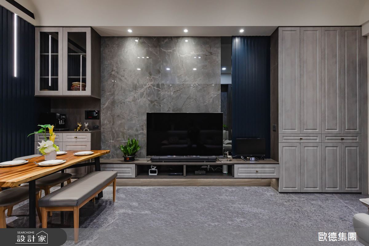88坪新成屋(5年以下)＿現代風客廳餐廳案例圖片＿台灣歐德傢俱股份有限公司＿歐德_186之6