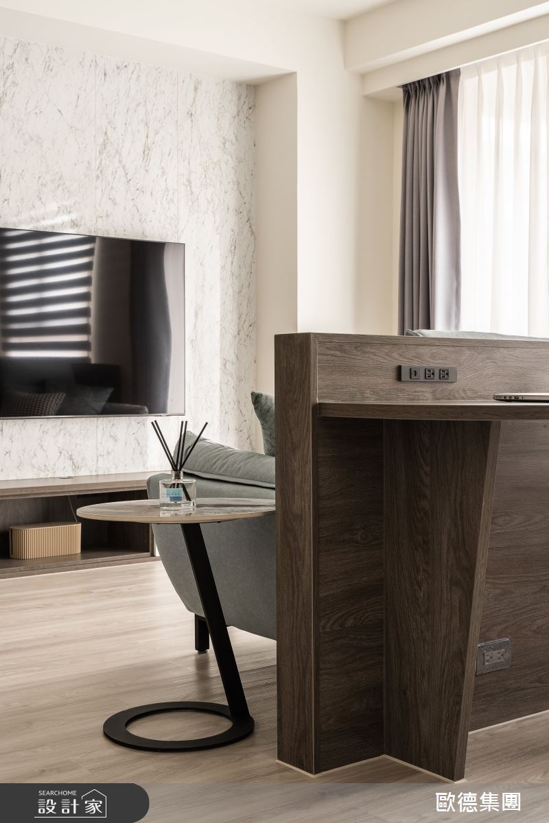 25坪新成屋(5年以下)＿混搭風客廳書房案例圖片＿台灣歐德傢俱股份有限公司＿歐德_187之6