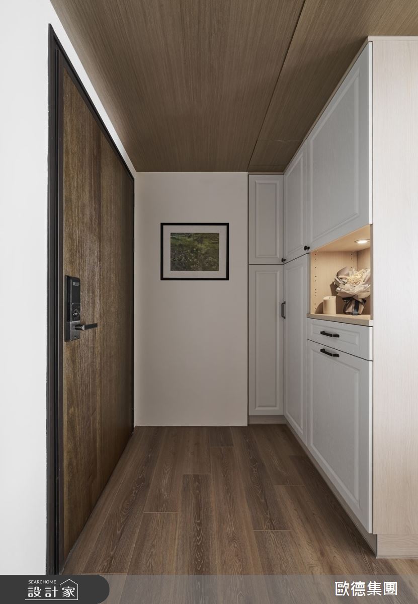 20坪新成屋(5年以下)＿鄉村風玄關案例圖片＿台灣歐德傢俱股份有限公司＿歐德_192之2