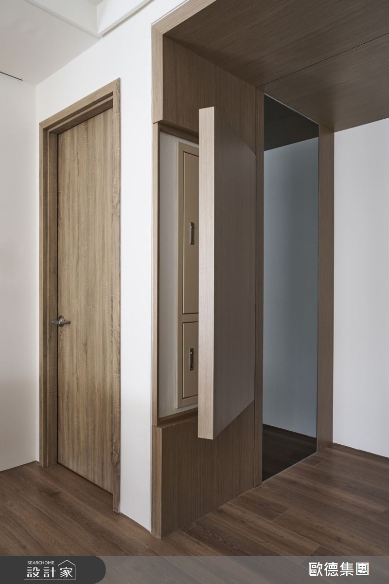 20坪新成屋(5年以下)＿鄉村風玄關案例圖片＿台灣歐德傢俱股份有限公司＿歐德_192之7
