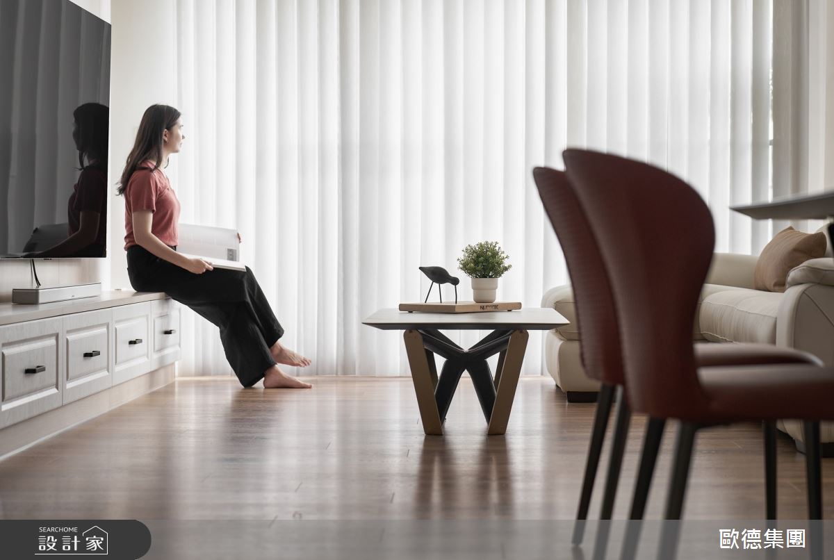 20坪新成屋(5年以下)＿鄉村風客廳餐廳案例圖片＿台灣歐德傢俱股份有限公司＿歐德_192之17