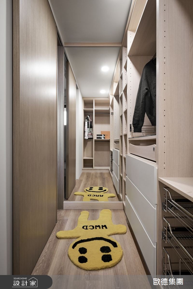 20坪新成屋(5年以下)＿鄉村風更衣間案例圖片＿台灣歐德傢俱股份有限公司＿歐德_192之27