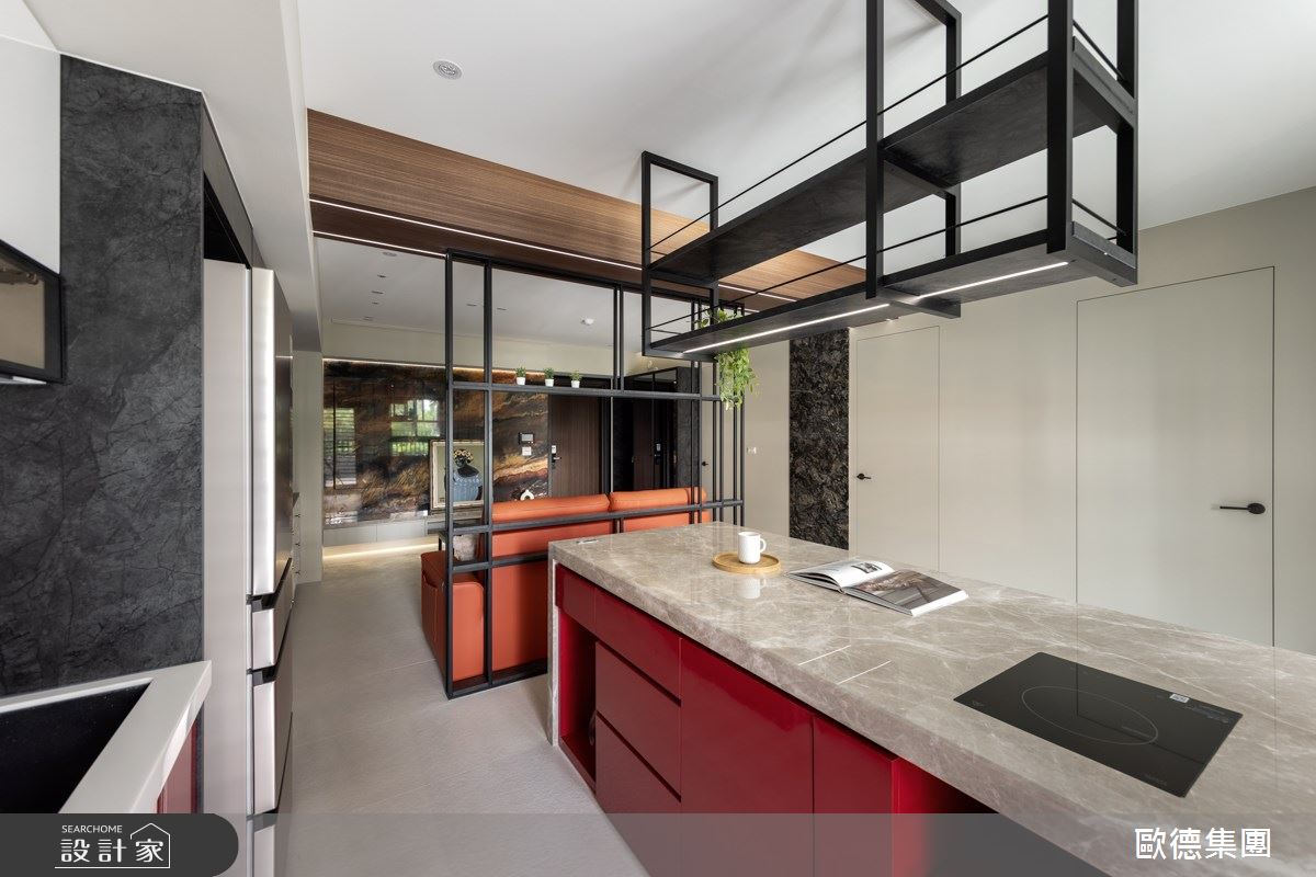 新成屋(5年以下)＿現代風餐廳廚房中島案例圖片＿台灣歐德傢俱股份有限公司＿歐德_193之10