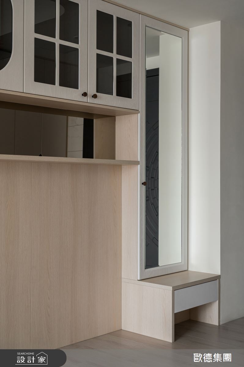 25坪新成屋(5年以下)＿日式風玄關案例圖片＿台灣歐德傢俱股份有限公司＿歐德_194之2