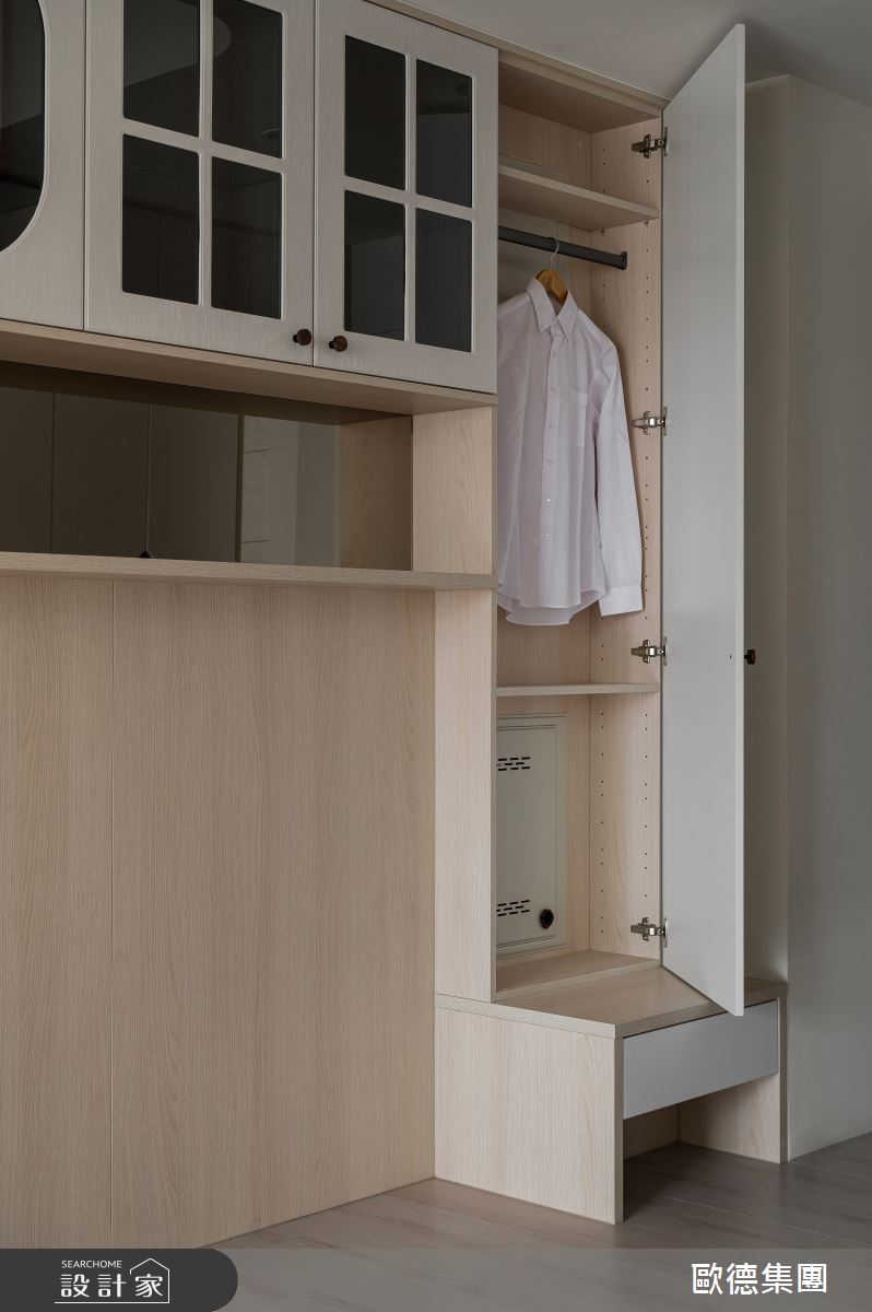 25坪新成屋(5年以下)＿日式風玄關案例圖片＿台灣歐德傢俱股份有限公司＿歐德_194之3