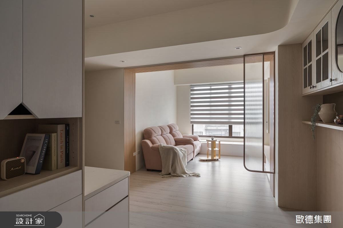 25坪新成屋(5年以下)＿日式風客廳案例圖片＿台灣歐德傢俱股份有限公司＿歐德_194之7