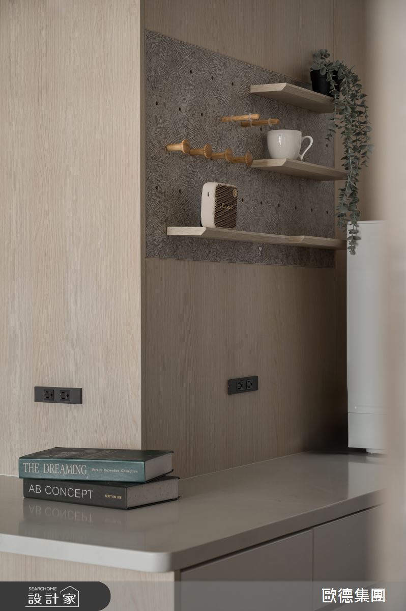 25坪新成屋(5年以下)＿日式風吧檯中島案例圖片＿台灣歐德傢俱股份有限公司＿歐德_194之17
