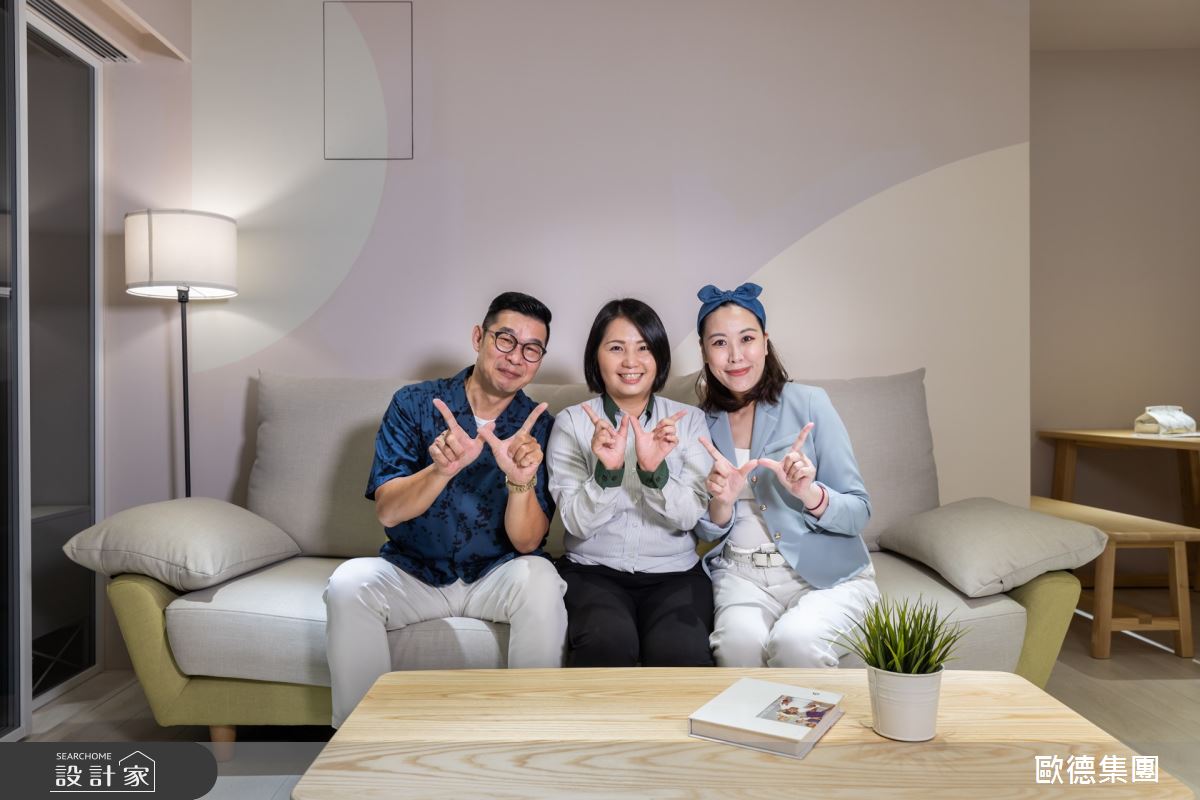 23坪老屋(16~30年)＿北歐風客廳案例圖片＿台灣歐德傢俱股份有限公司＿歐德_195之3