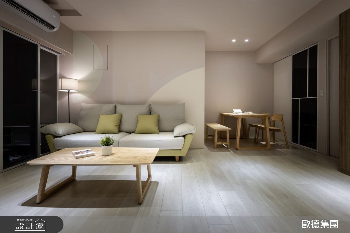 23坪老屋(16~30年)＿北歐風客廳餐廳案例圖片＿台灣歐德傢俱股份有限公司＿歐德_195之6
