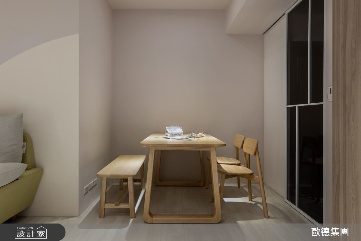 23坪老屋(16~30年)＿北歐風餐廳案例圖片＿台灣歐德傢俱股份有限公司＿歐德_195之8