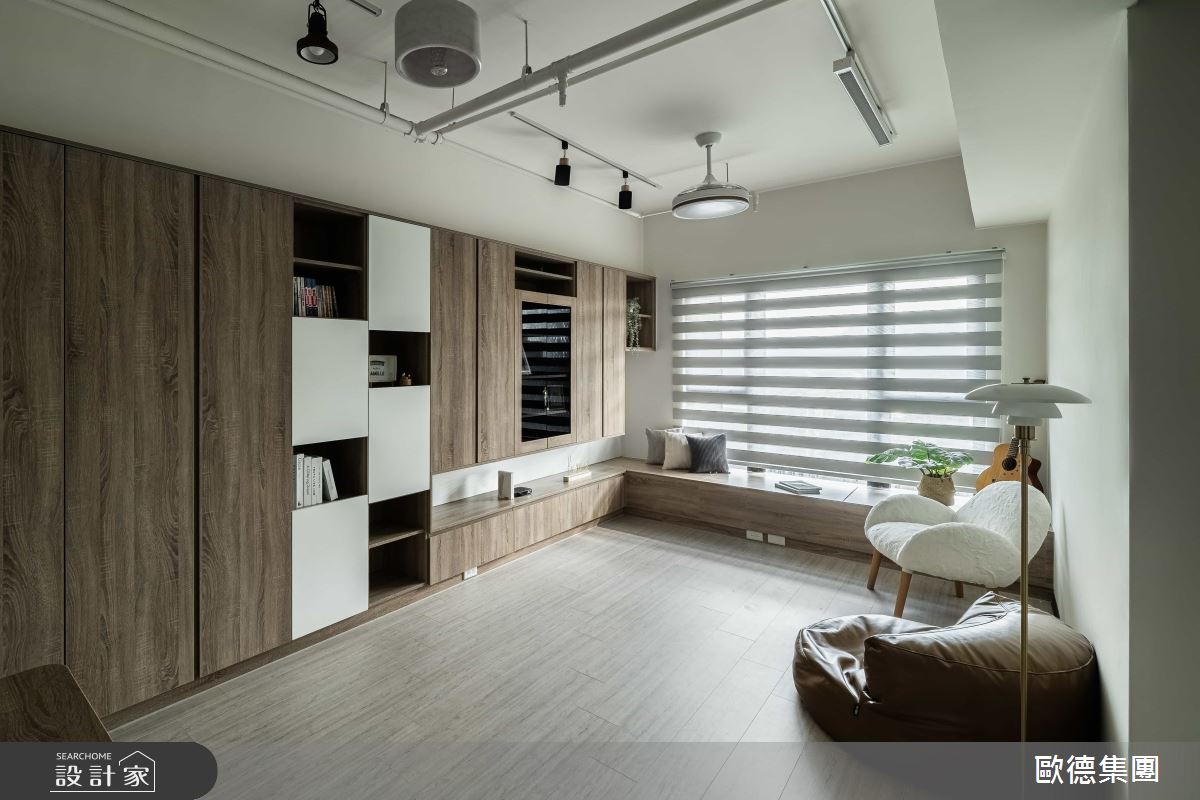 30坪新成屋(5年以下)＿日式風客廳案例圖片＿台灣歐德傢俱股份有限公司＿歐德_200之5