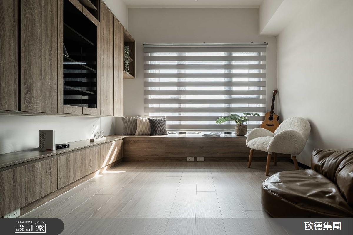 30坪新成屋(5年以下)＿日式風客廳案例圖片＿台灣歐德傢俱股份有限公司＿歐德_200之6