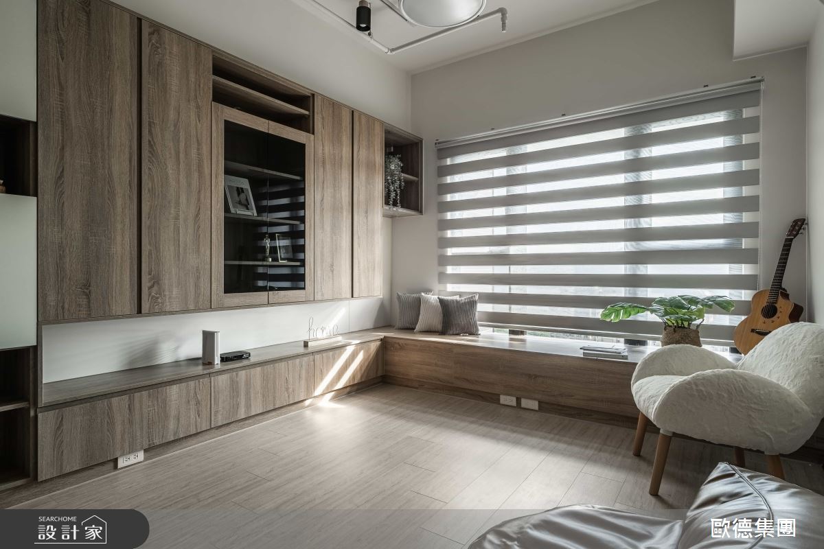 30坪新成屋(5年以下)＿日式風客廳案例圖片＿台灣歐德傢俱股份有限公司＿歐德_200之7