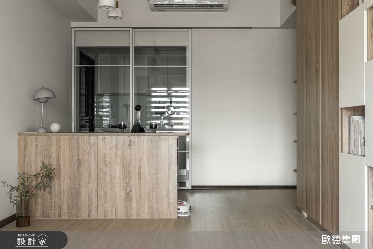 30坪新成屋(5年以下)＿日式風餐廳廚房吧檯中島案例圖片＿台灣歐德傢俱股份有限公司＿歐德_200之12