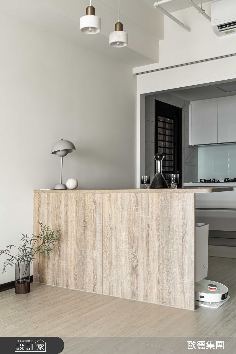 30坪新成屋(5年以下)＿日式風餐廳廚房吧檯中島案例圖片＿台灣歐德傢俱股份有限公司＿歐德_200之14
