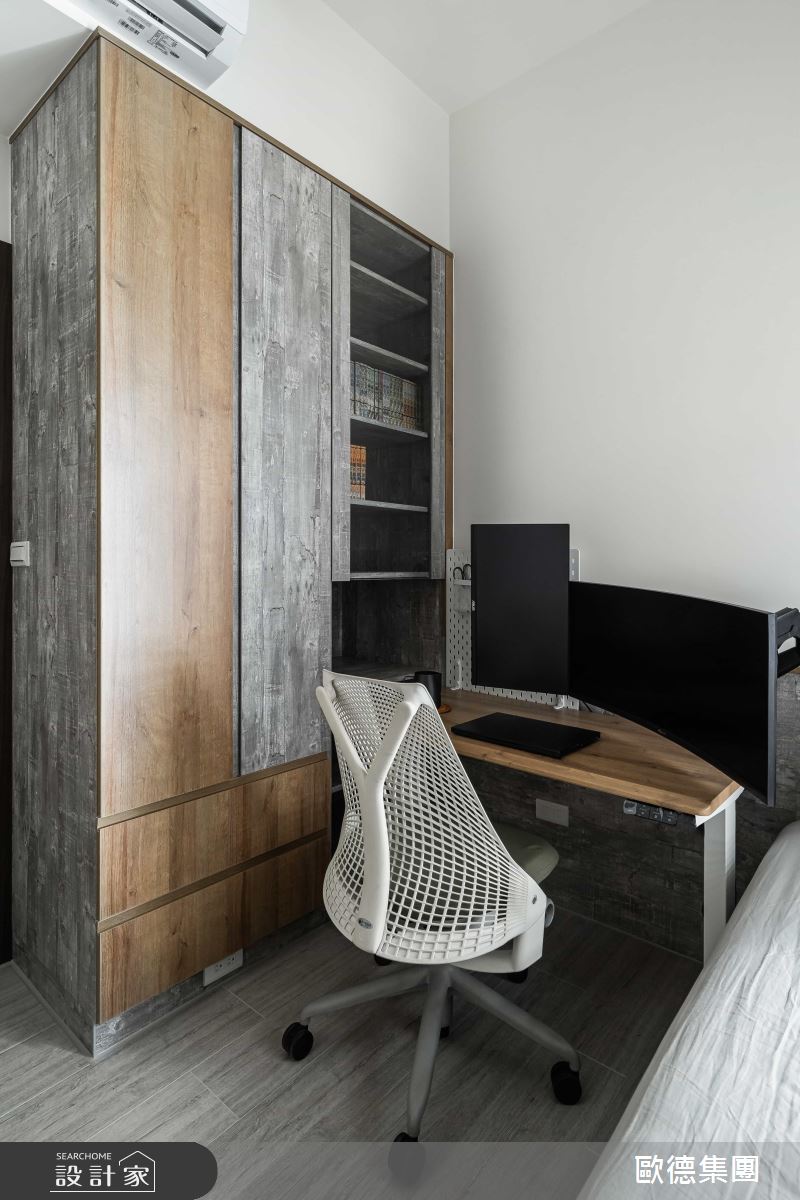 30坪新成屋(5年以下)＿日式風書房客房案例圖片＿台灣歐德傢俱股份有限公司＿歐德_200之21
