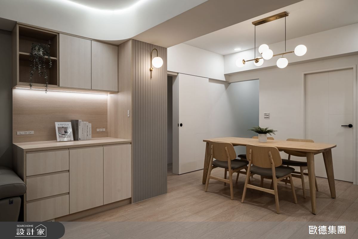 老屋(16~30年)＿北歐風餐廳案例圖片＿台灣歐德傢俱股份有限公司＿歐德_202之5