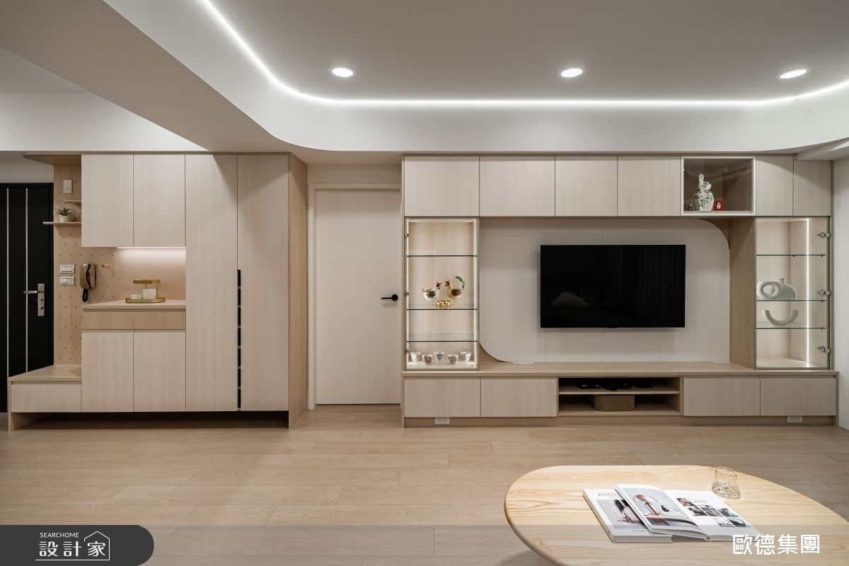 老屋(16~30年)＿北歐風客廳案例圖片＿台灣歐德傢俱股份有限公司＿歐德_202之8