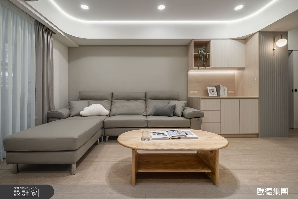 老屋(16~30年)＿北歐風客廳案例圖片＿台灣歐德傢俱股份有限公司＿歐德_202之11