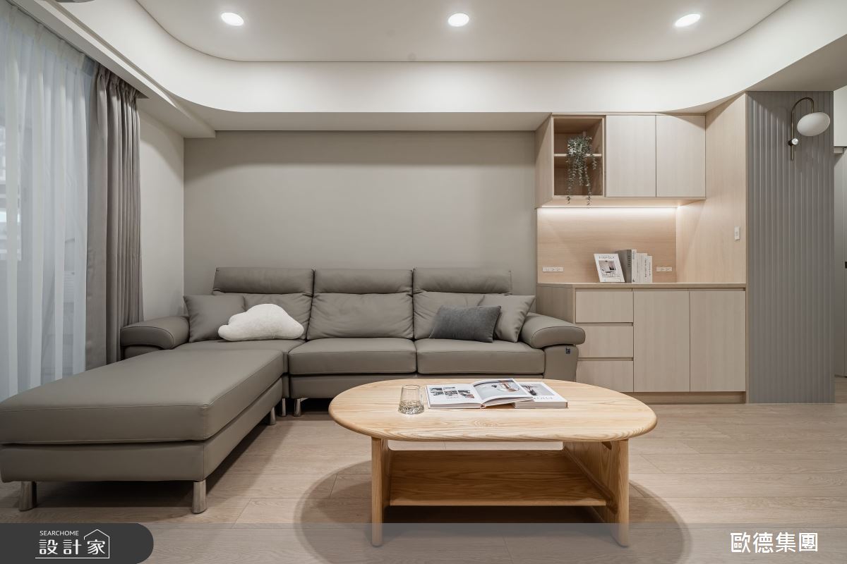 老屋(16~30年)＿北歐風客廳案例圖片＿台灣歐德傢俱股份有限公司＿歐德_202之12